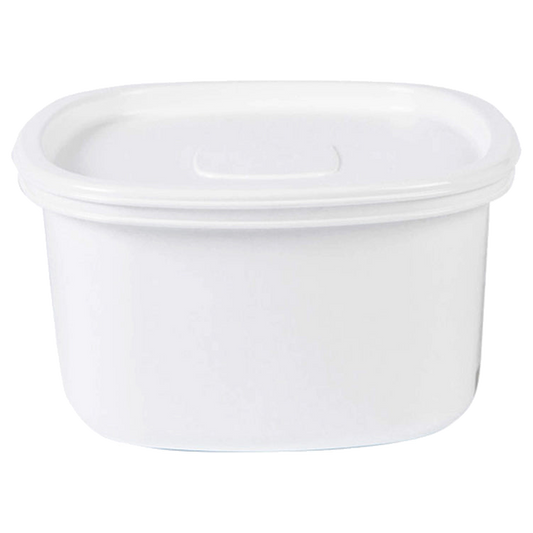 Recipiente Plus Cuadrado/2.5 L/blanco-congel