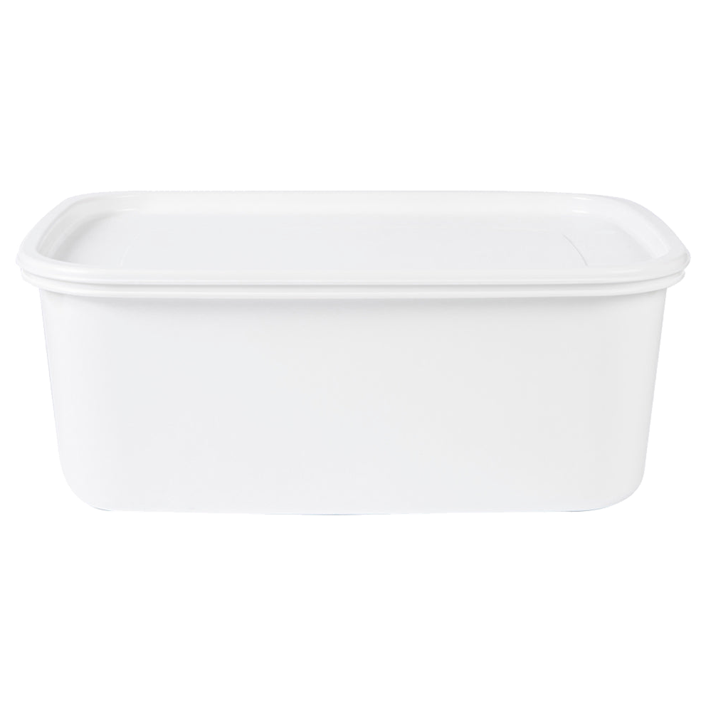 Recipiente Plus Rectangular 4 L/blanco Congel