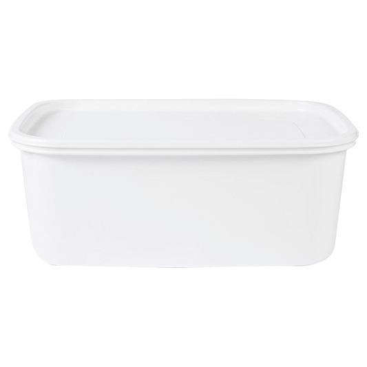 Recipiente Plus Rectangular 4 L/blanco Congel