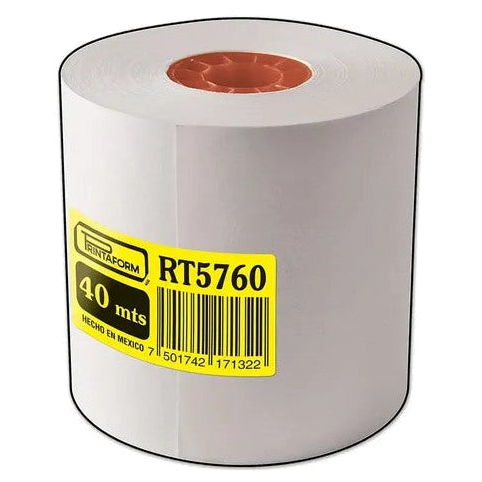 Rollo 57 mm x40 mts