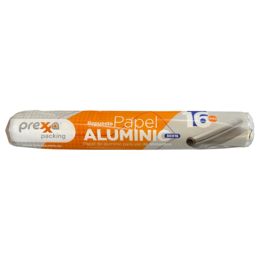 Rollo Aluminio Prexxa x 300 mt