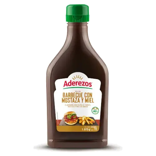Salsa Bbq Miel Mostaza Aderezos x1075 gr