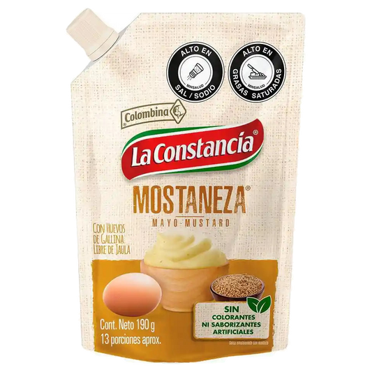 Salsa con Mostaza la Constancia Bsx 4000 gr