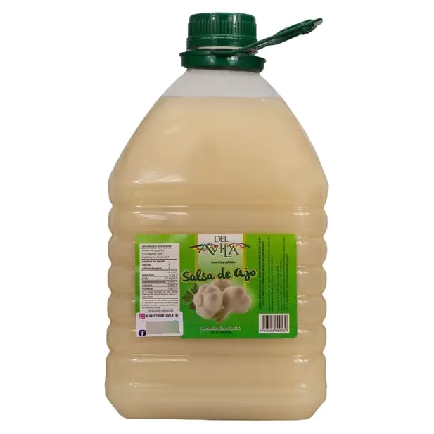 Salsa de Ajo Tradicional Abuela 18 gramos, caja x 50 unidades