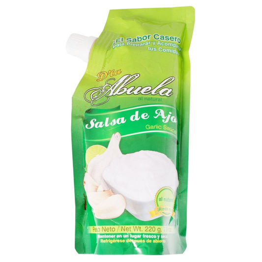 Salsa de Ajo Tradicional la Abuela x220 gr