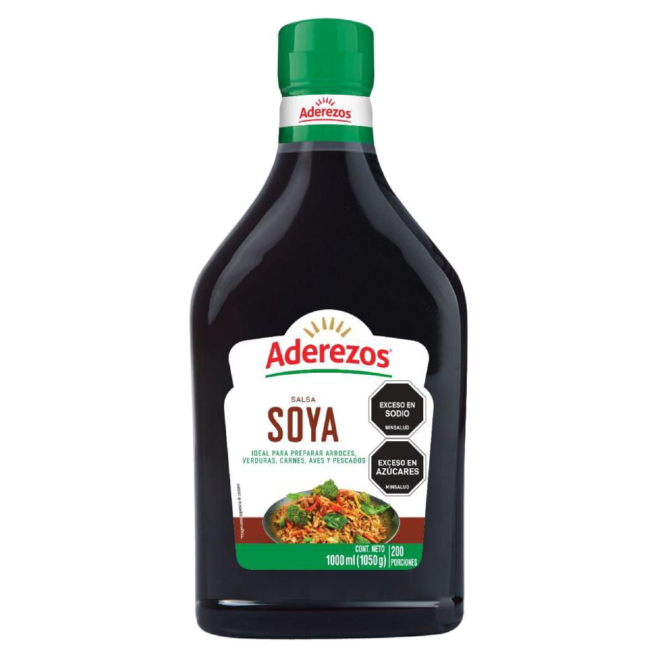 Salsa de Soya Aderezo presentación 1050 gramos en envase Pet
