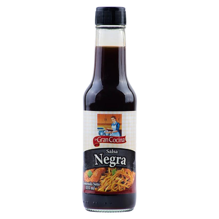 Salsa Negra Bary presentación 155 gramos para uso profesional