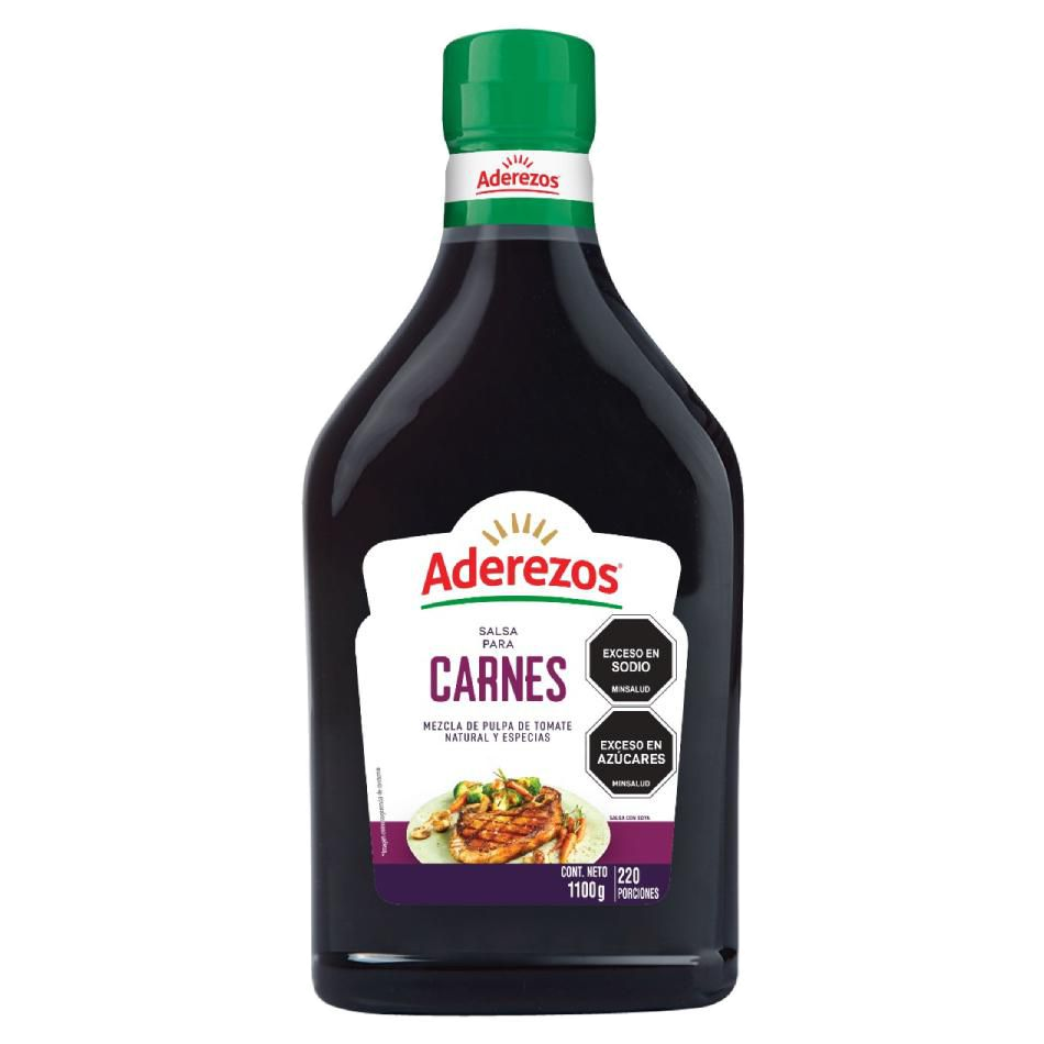 Salsa para Carnes Aderezos presentación 1100 gramos