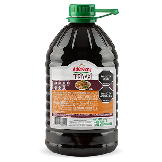 Salsa Teriyaki Aderezos Pet x3420 gr