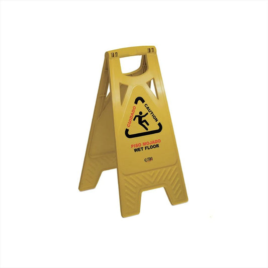Señal Prevencion Amarillo /piso Mojado Mr