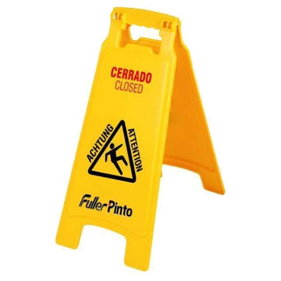 Señal Prevención Cuidado 64 cm R212 para limpieza profesional