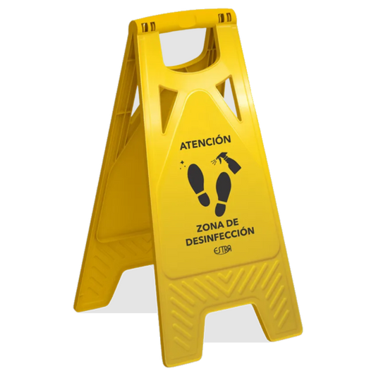 Señal Prevencion en Amarillo/area Mantenimiento
