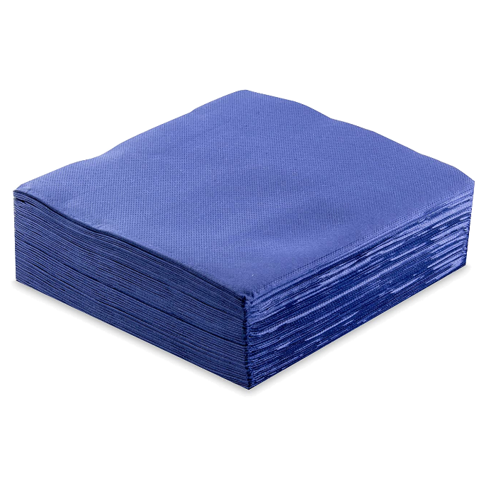 Servilleta Punta Marinera blanca 40x40 centímetros, caja x40 unidades
