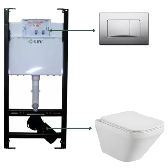 Set Duo Bristol Blanco desechable caja x100 unidades