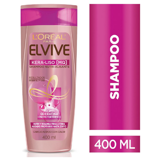 Shampoo Elvive Keraliso x 400 ml