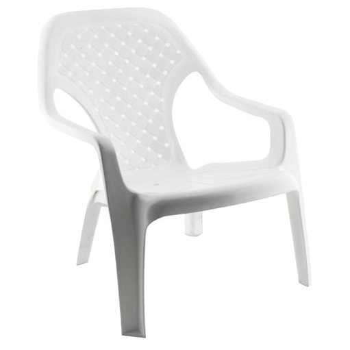 Silla con Brazo Blanco Rimax