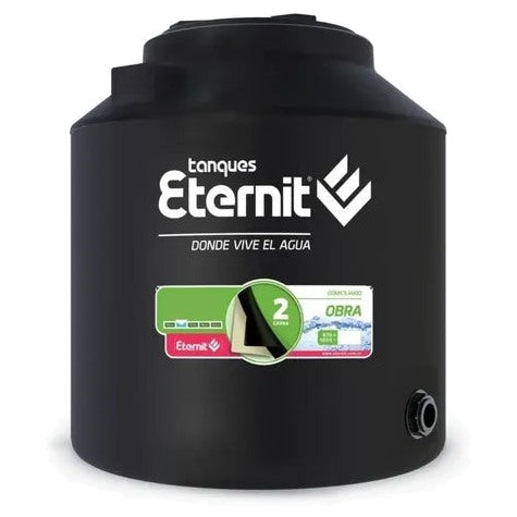 Tanque Plástico 2000 lt Ecoplast Bicapa Monocolor Eternit