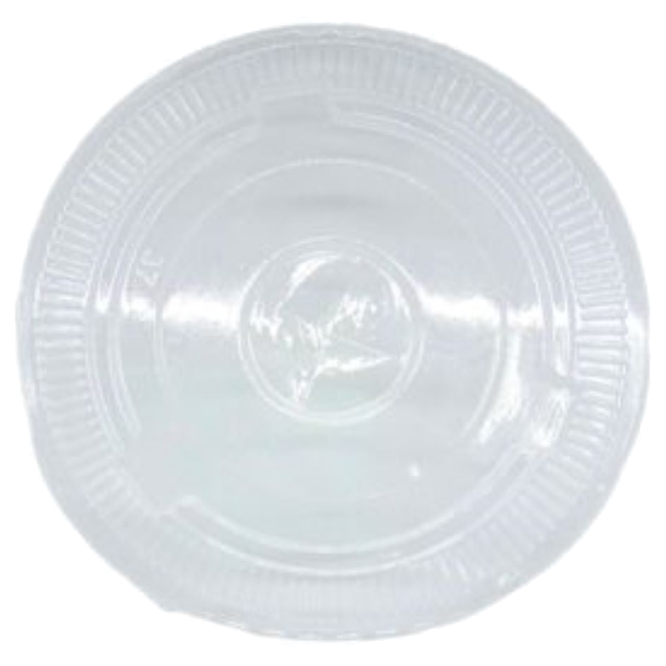 Tapa plana vaso 12-14 oz PET caja x50 unidades