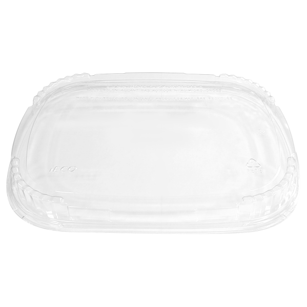 Tapa plástica rectangular flexible 59 oz paquete x50 unidades