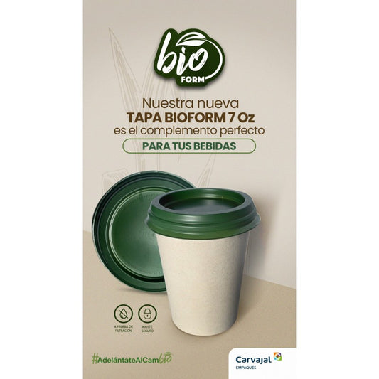 Vaso 7 oz x50 Bioform