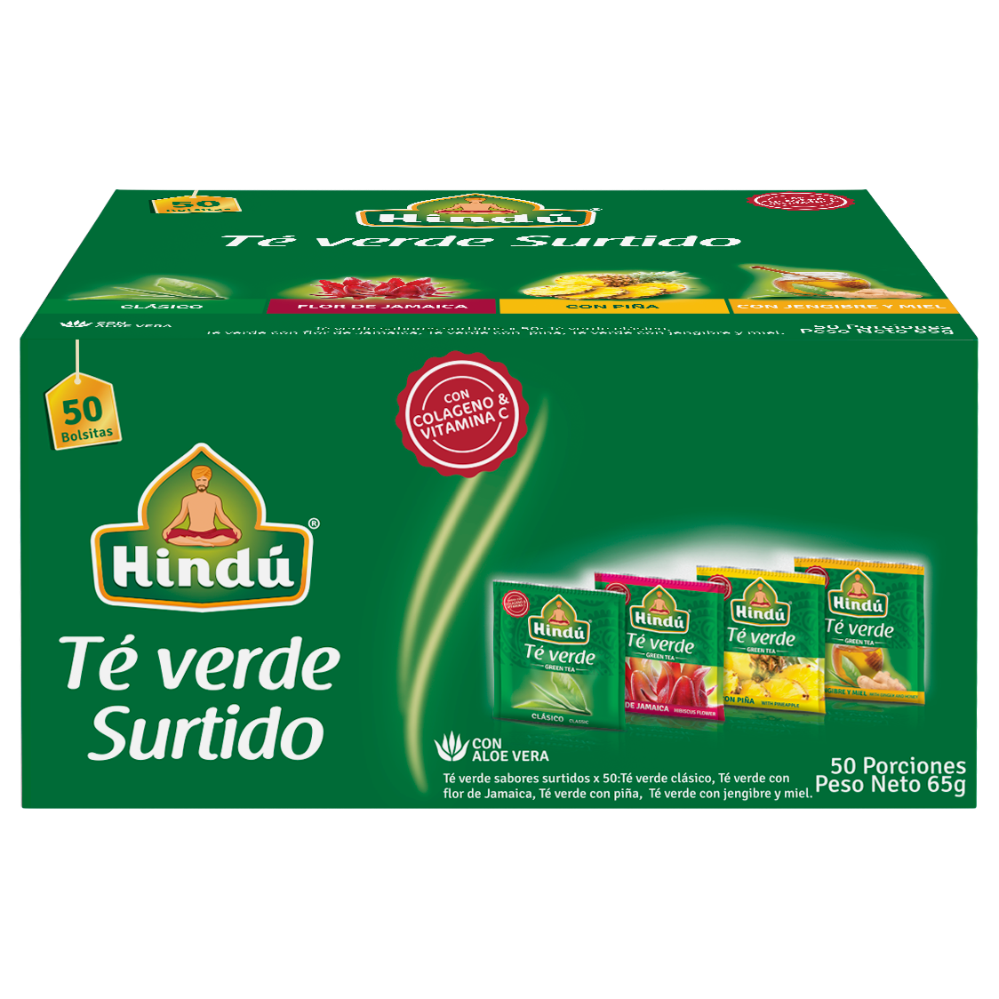 Te Himalaya Verde Flor de Jamaica