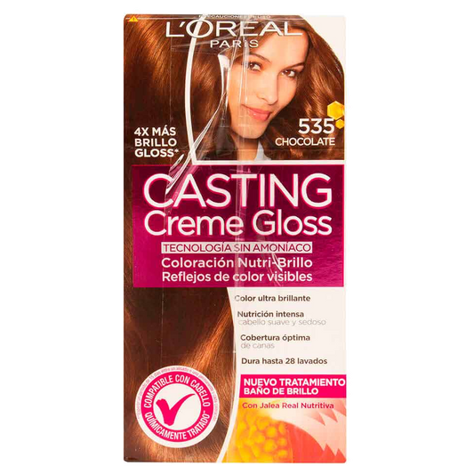 Tinte P/cabello Casting 535 Chocolate Jreal