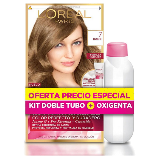 Tinte P/cabello Excellance Tono # 1 Dobletubo