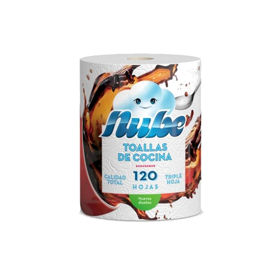 Toalla Cocina Blanco Std Nube 3hx1x120h