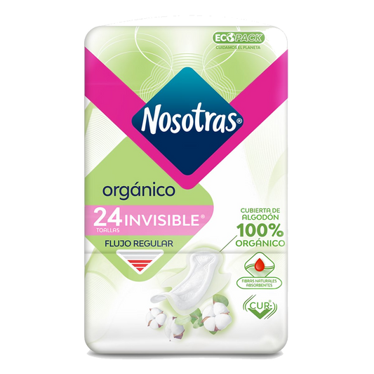 Toallas Nosotras Disp Azul x 24 und