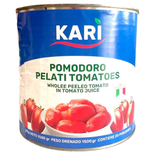 Tomate Kari Ent Pel. 2500g 6
