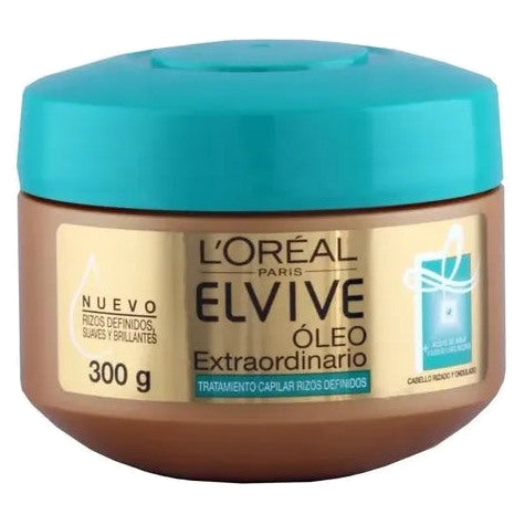 Tratamiento Elvive Oleo Extraord. Rizos x 300 ml