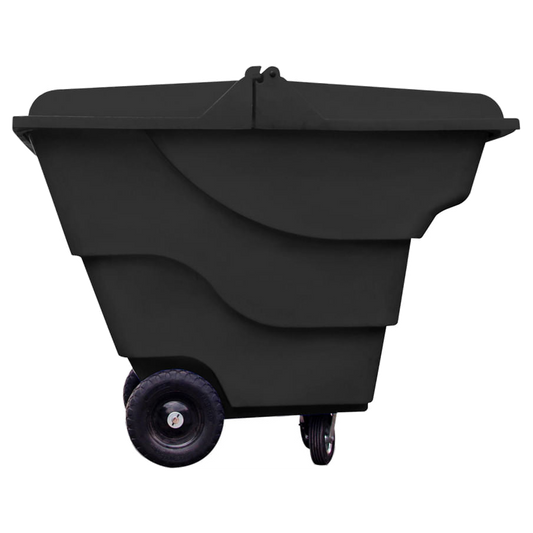 Vagon Multiusos con Tapa 1600 lts /negro