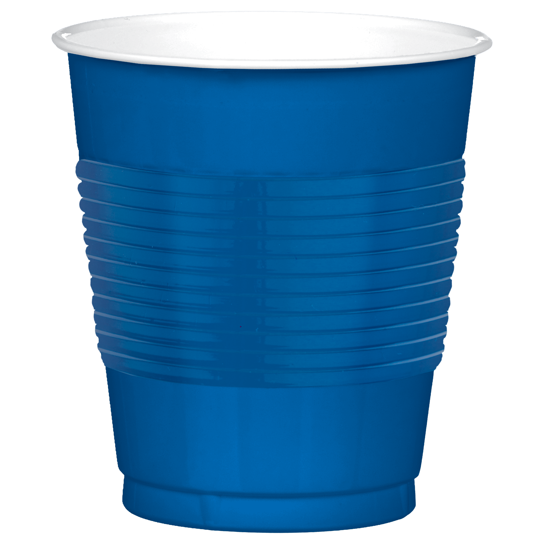 Vaso desechable 12 oz color azul Moldes Plásticos para bebidas
