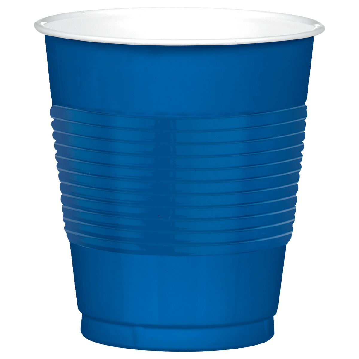 Vaso desechable 12 oz color azul Moldes Plásticos para bebidas