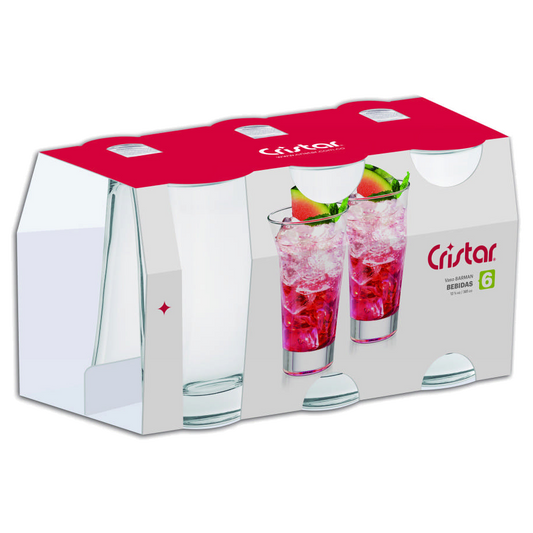 Vaso Barman Bebidas Cristar