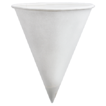 Vaso Conico Paraf.6 oz