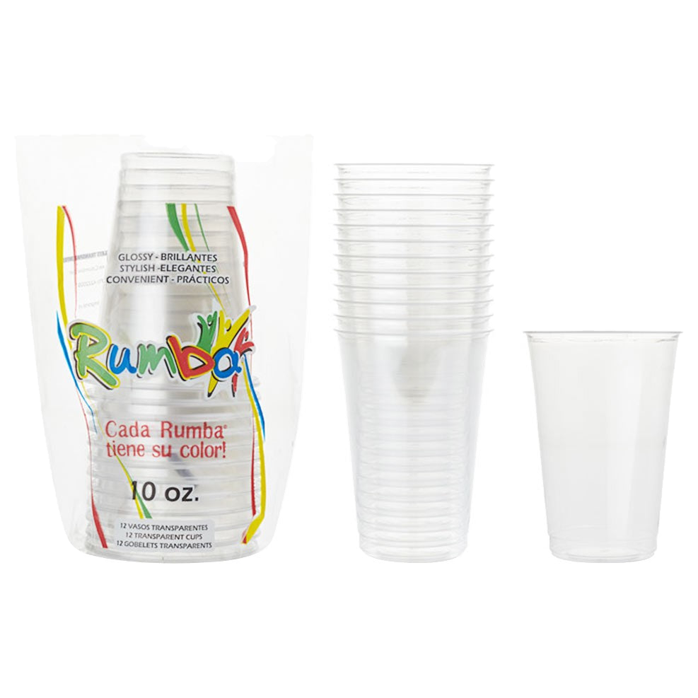 Vaso Rumba Pet Natural 10 oz