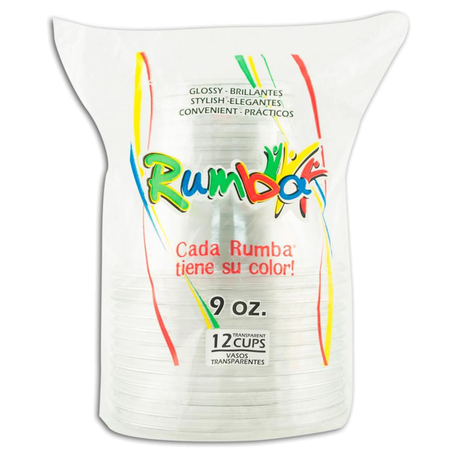 Vaso Rumba Pet Natural 9 oz