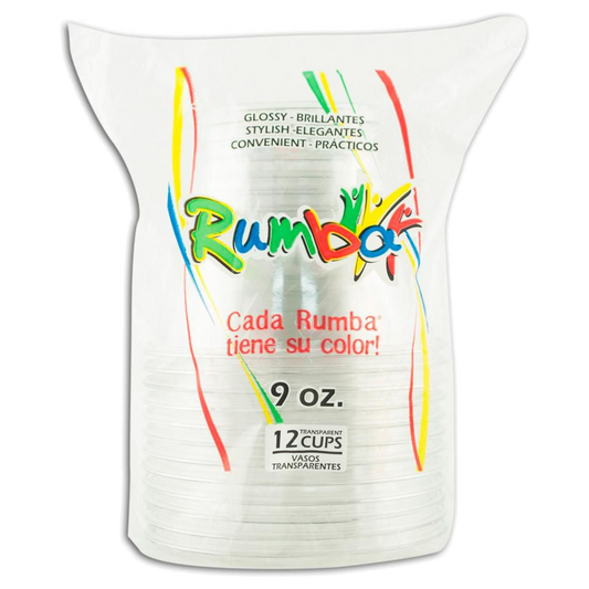 Vaso Rumba Pet Natural 9 oz