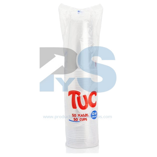 Vaso Tuc Transparente 12 oz