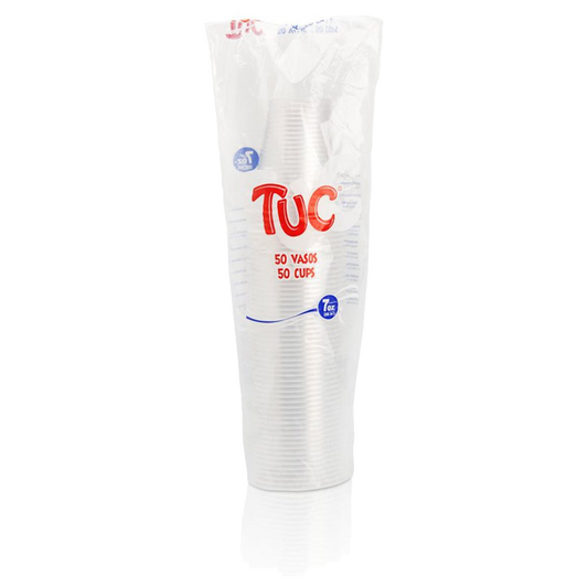 Vaso Tuc Transparente 7 onz