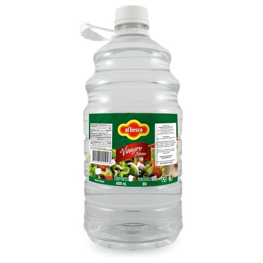 Vinagre Blanco Galon x4000 gr Alfresco